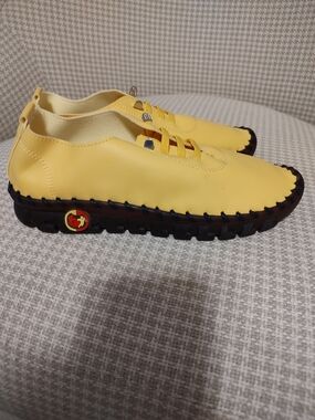 Yellow Women Casual Slip-On Shoes